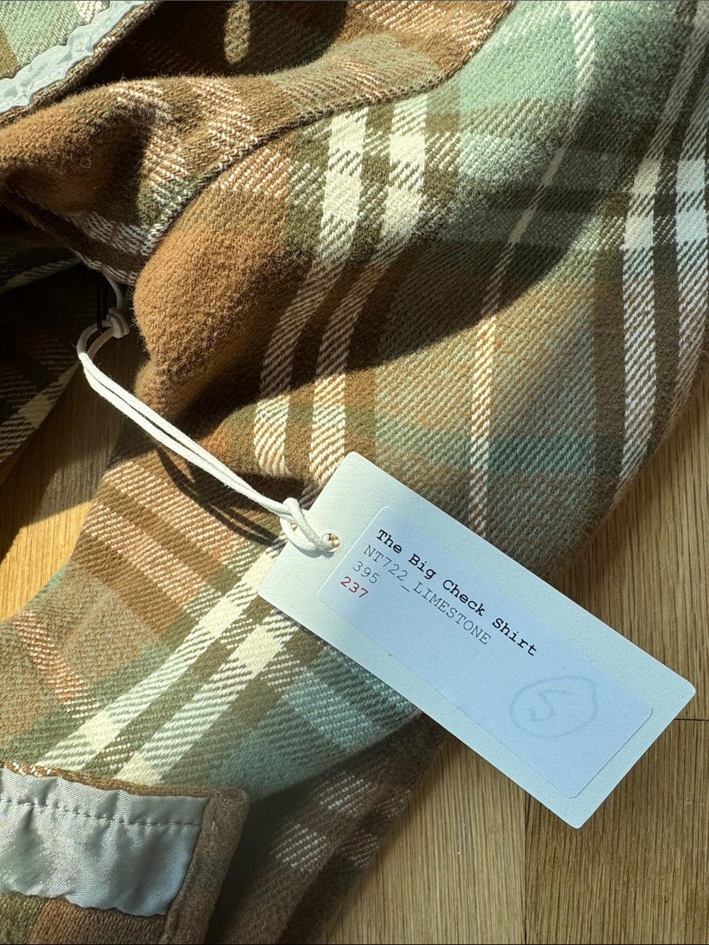 6397 big check shirt NWT - Picture 8 of 8